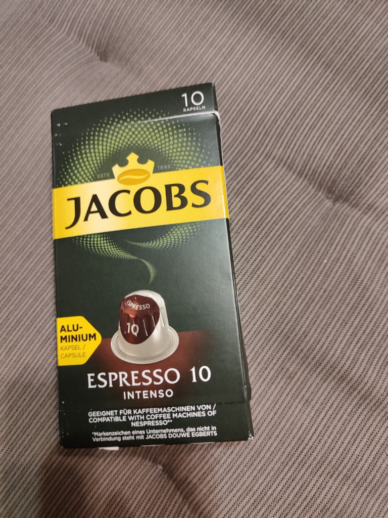 Капсулы Jacobs Espresso Intenso 10 - Вкусный и ароматный кофе, совершенно доступный по цене